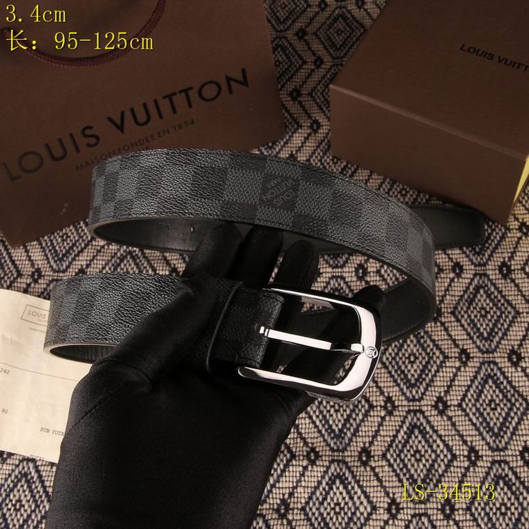LV Belt 34mm 95-125cm 8L09